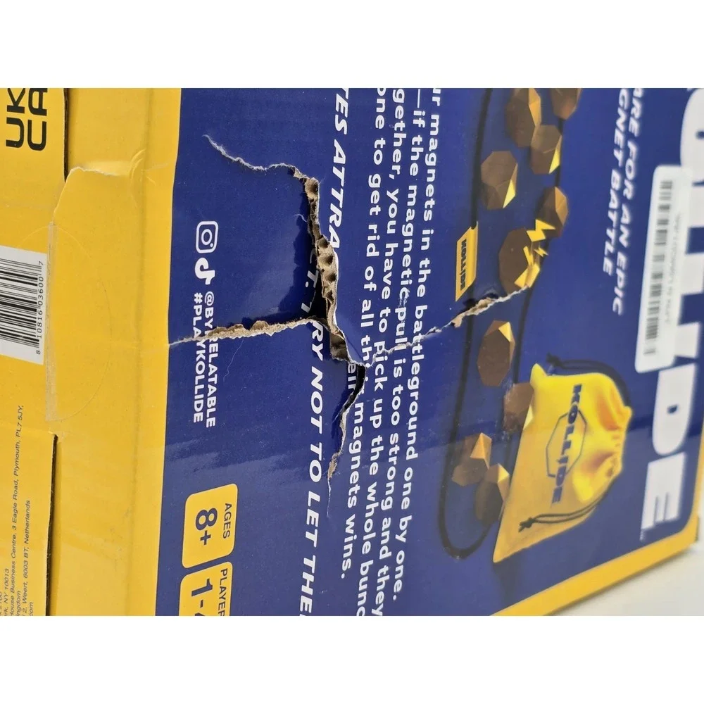 NIB Kollide by Relatable Exciting‎ Magnetic Family Game Night Fun -BOX DAMAGED